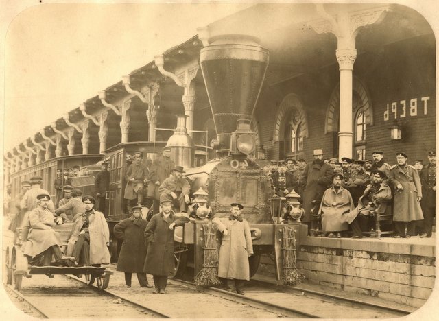 Открытие Николаевской железной дороги