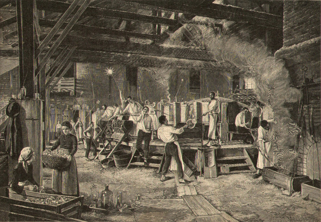 Maquinas semiautomáticas para la elaboración de botellas de vidrio