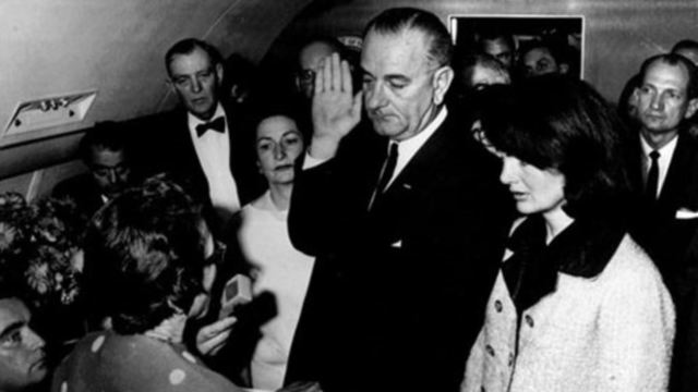 LBJ became president