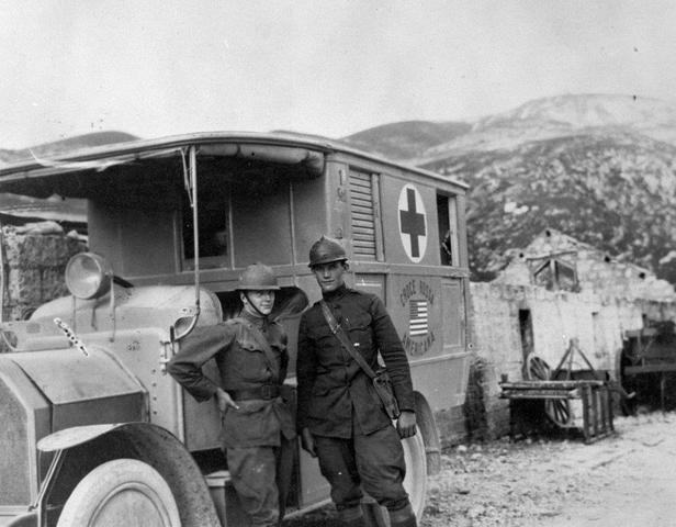 WWI Ambulance Driver