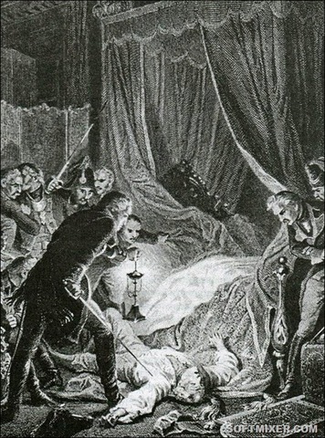 Смерть Павла Первого, воцарение Александра Первого на престол