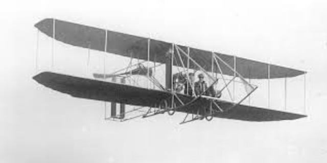 Invention of the First powered piloted plane