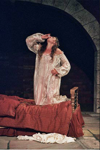 Juliet readies for sleep