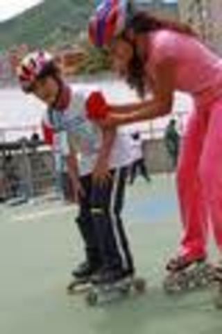 WHEN I WAS 6 YEAR, I USED TO LEARNT TO MOUNT SKATE, I COULDN'T GO OUT TO CELEBRATE AND I USED TO TRYING TO LEARN TO SKATE