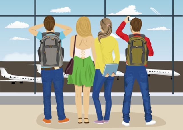 We arrived three weeks ago.