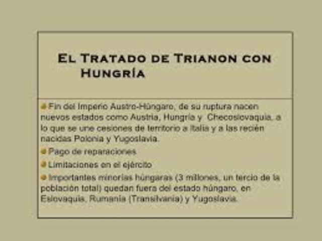 Tratado de Trianon
