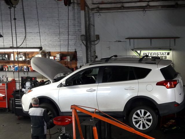 He´s going to get his car fixed tomorrow