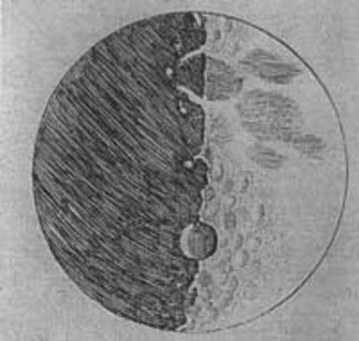 Galileo Observs the Moon