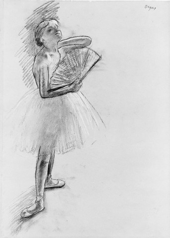 EDGAR DEGAS « Danseuse à l'éventail »