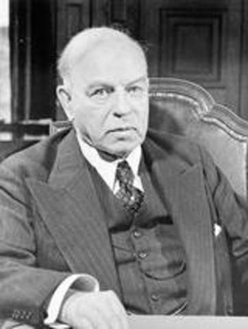 Prime Minister Mackenzie King