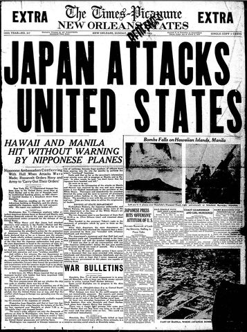 Bombing of Pearl Harbor