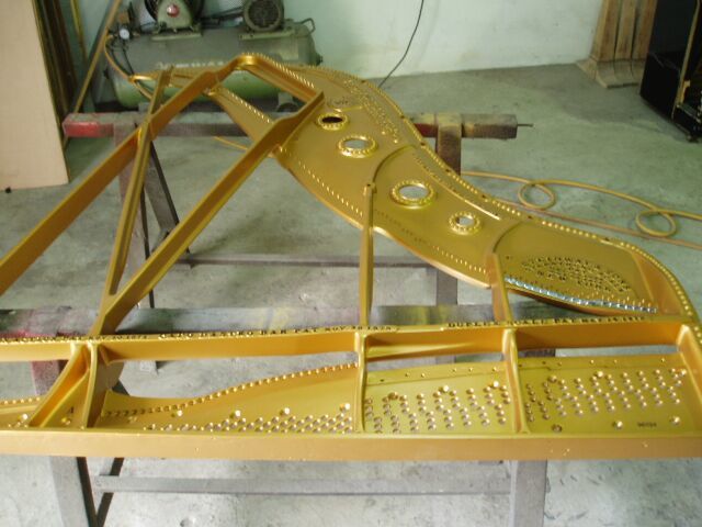 Cast Iron Piano Frame