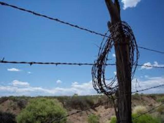 Barbed Wire Invented
