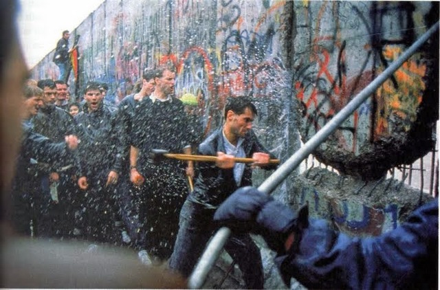 Berlin Wall Falls