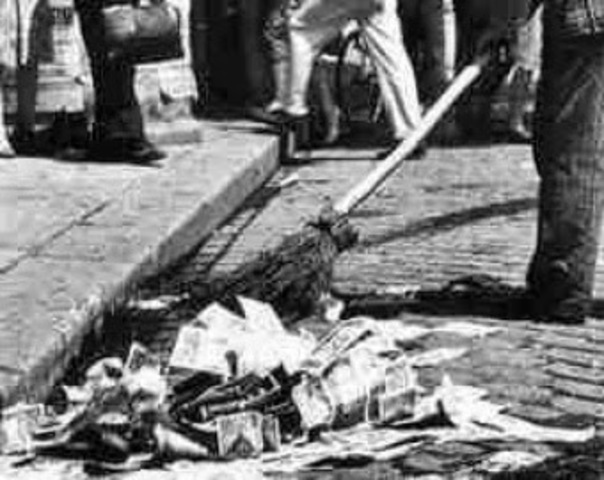 Hiperinflación en la República de Weimar