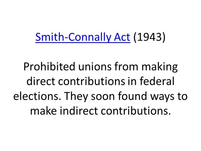 Smith-Connally Act