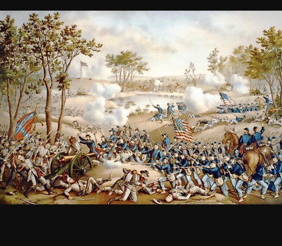 The battle of Cold Harbor