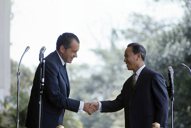President Nixon Visits India