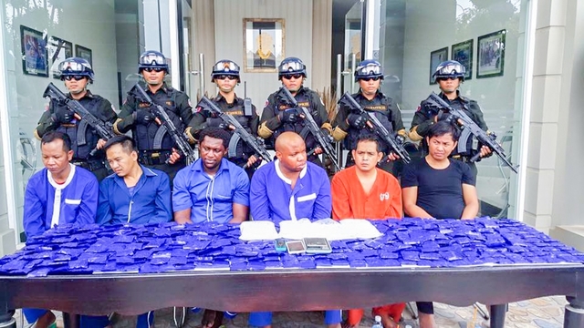 Two Provisionally Charged 60kg drug trafficking bust