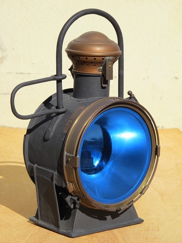 Hiram Maxim Locomotive Headlight