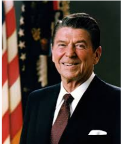 Ronald Reagan came into office