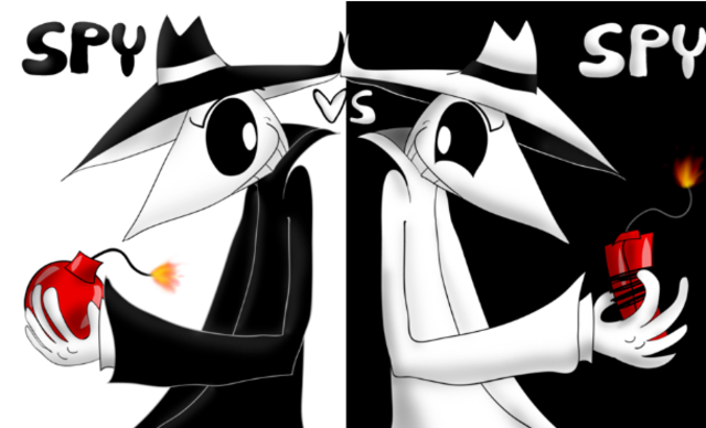 “Spy vs. Spy” (political cartoon)