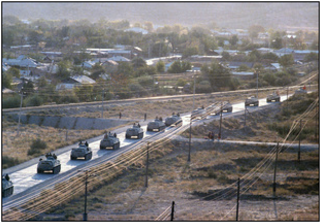 End of Soviet-Afghan War