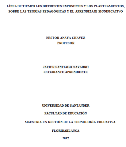 Teoría de la Pedagogía