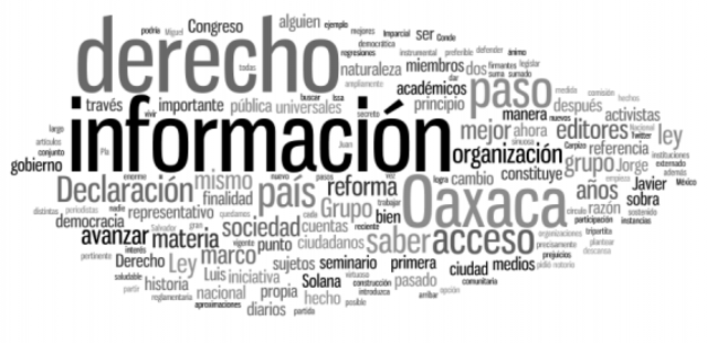 Cabe destacar que la Declaración Oaxaca (DO) se sustenta en diez principios: