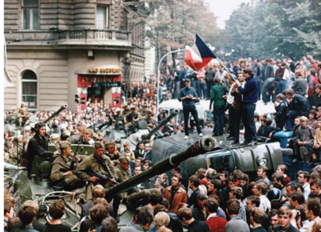 USSR Invades Prague (Prague Spring)