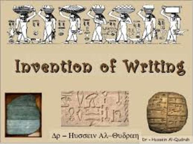 The invention of writing