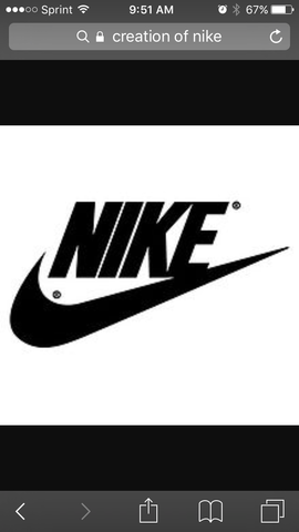 Creation of Nike(Blue Ribbon)