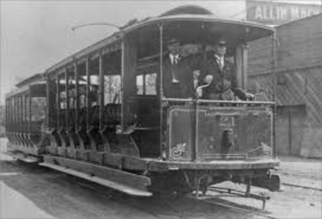 Electric Street Car/ Frank J. Sprague