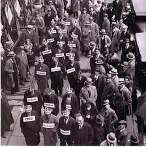 FECTOS DE LA CRISIS. LA GRAN DEPRESIÓN