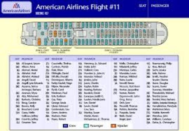 Hijackers Board Flight 11