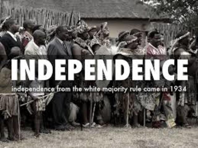 The Union of South Africa enacts the Status of the Union Act which declares the country to be a "sovereign independent state"