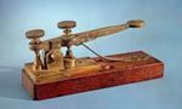 Samuel F. B. Morse made the telegraph