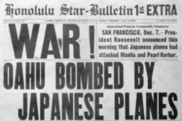 Bombing of Pearl Harbor