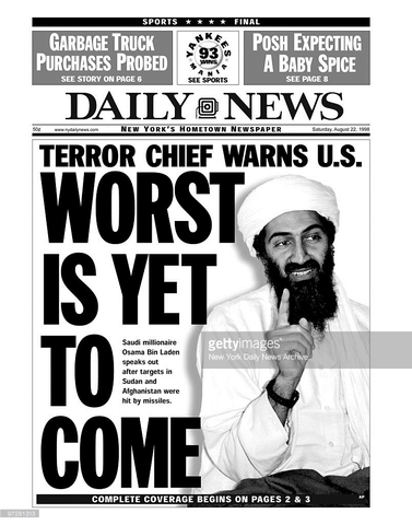 FBI accuses Bin Laden
