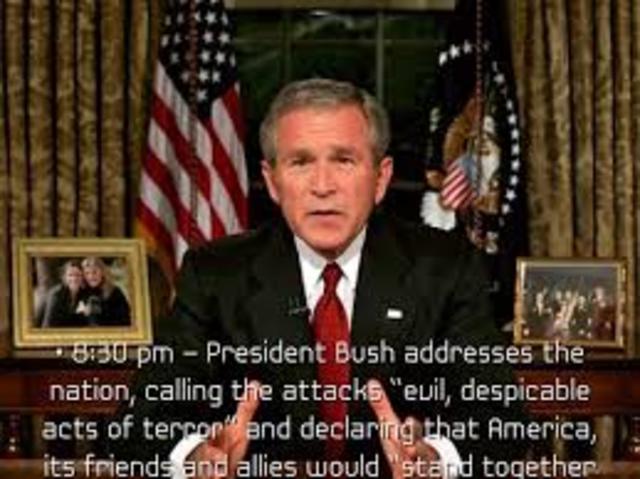 Bush's speech