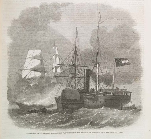 Two Confederate Ships are Seized