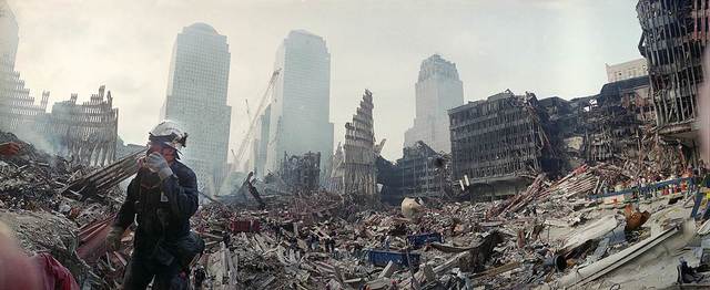 The seven WTC building collapses
