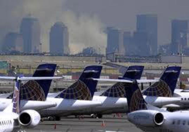 Flights to New York cancelled