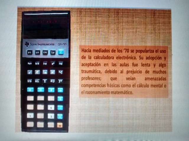 CALCULADORA ELECTRÓNICA