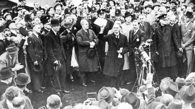 Política de apaciguamiento.