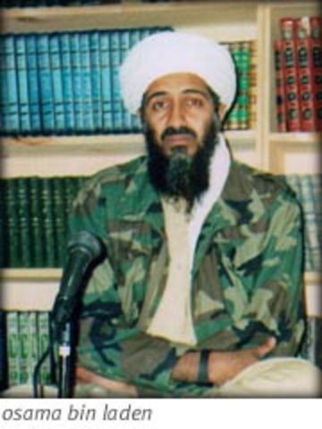 Bin Laden returns to Afghanistan
