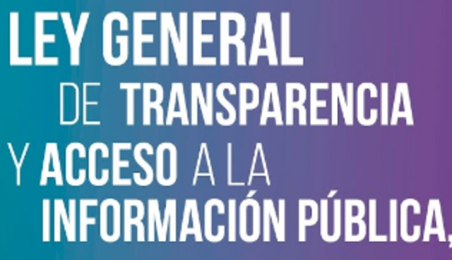 Se promulga la ley general de Transparencia