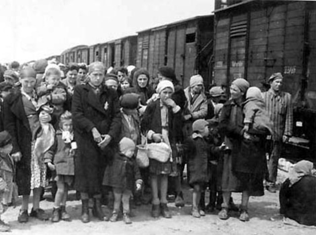 Beginning of deportation of Jews from Hungary to Auschwitz