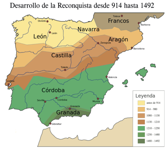 Comienzo Reino de Granada