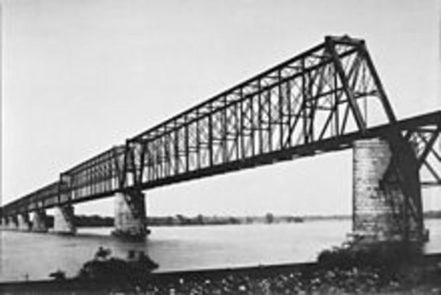 Iron Truss Bridge by Squire Whipple